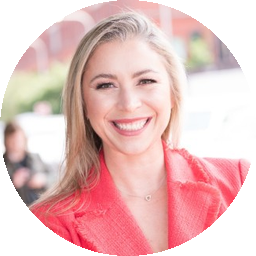 Headshot of Courtney Rains, CMO of Applied Systems