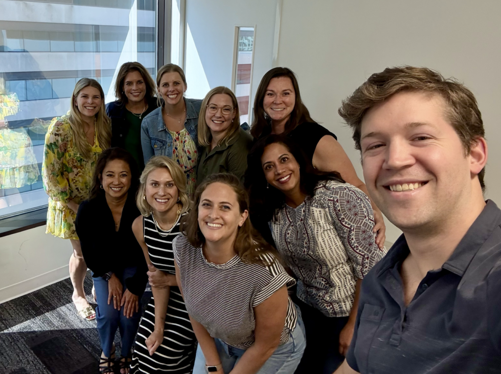 WP Engine marketing leadership team during an AI workshop